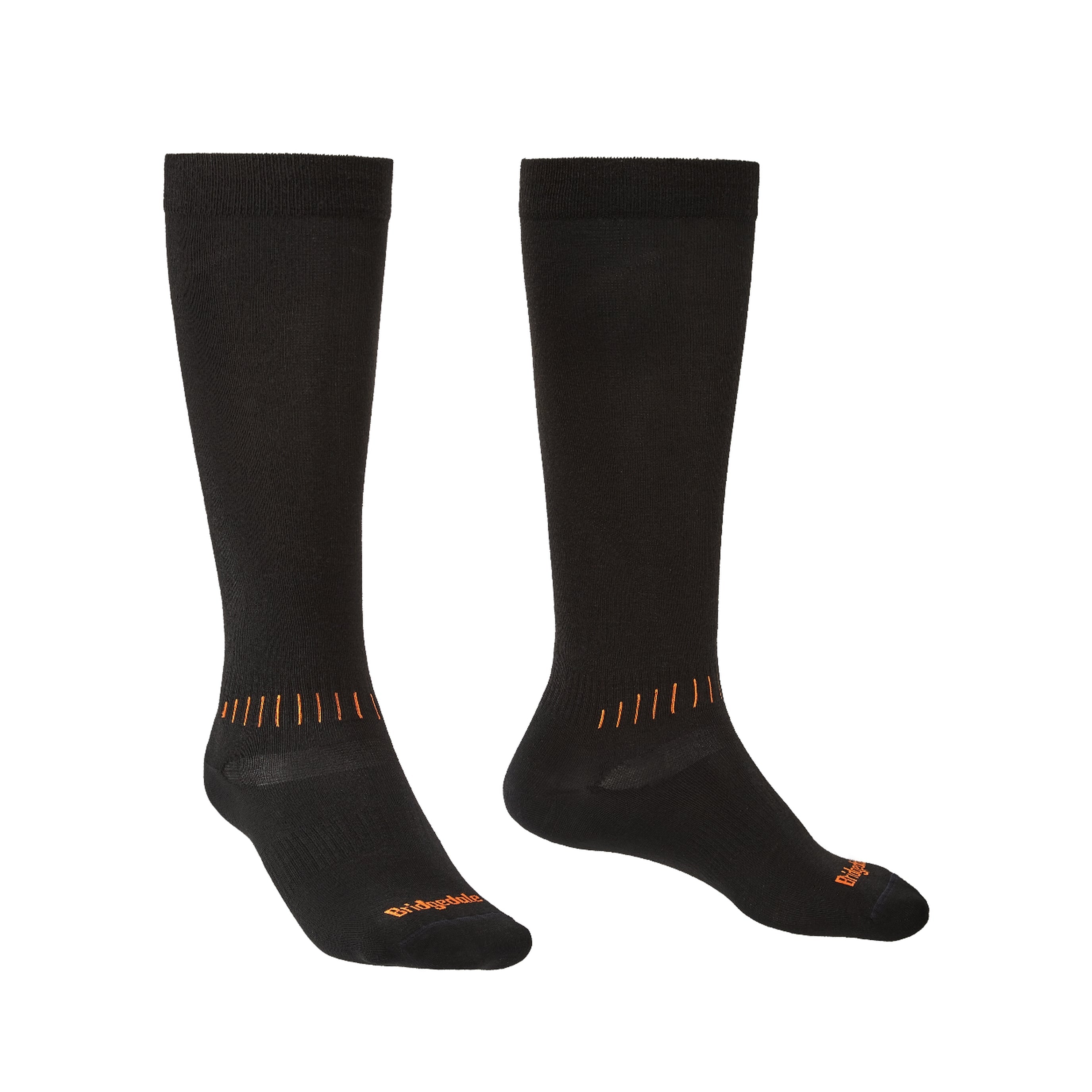 Black/Orange