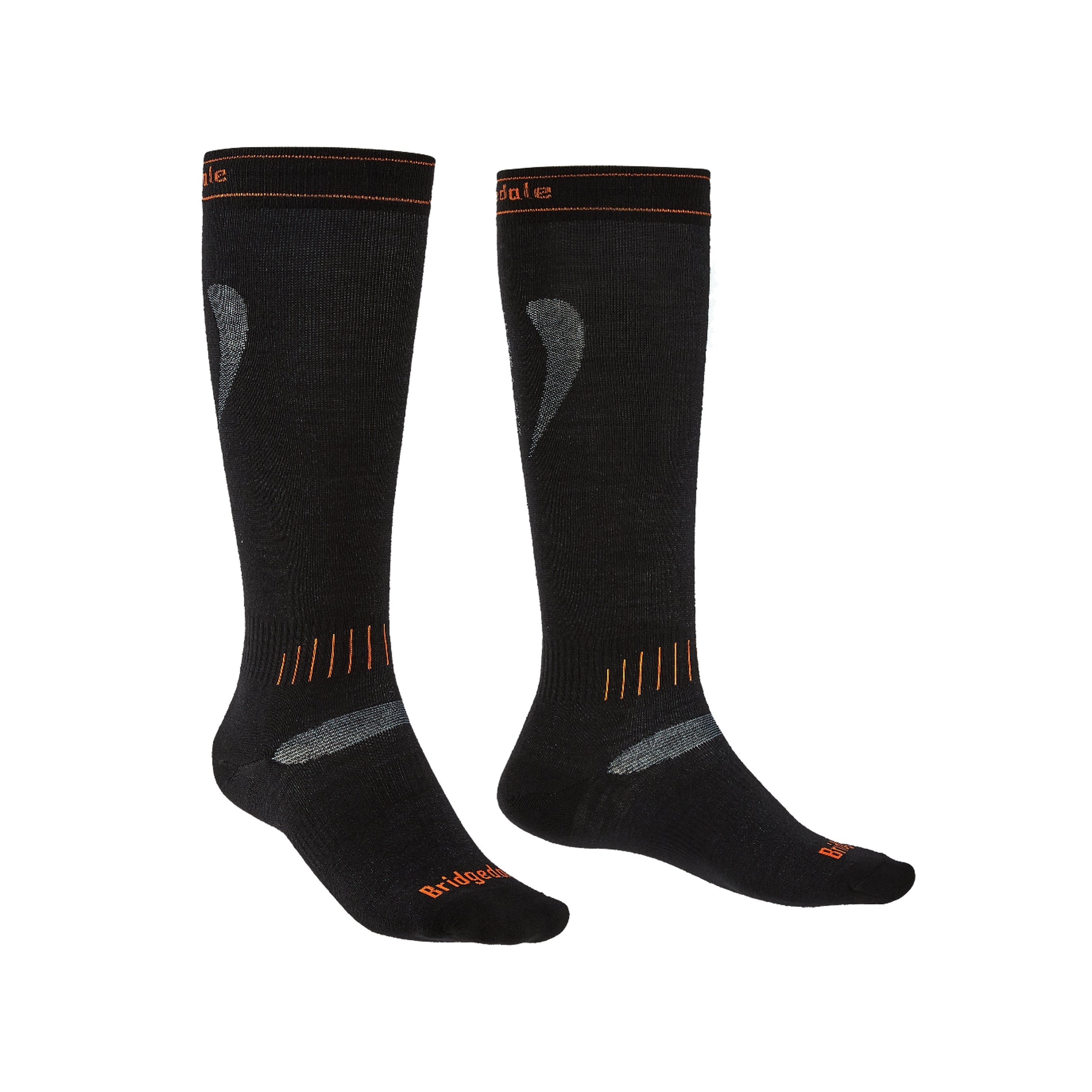 Black/Orange